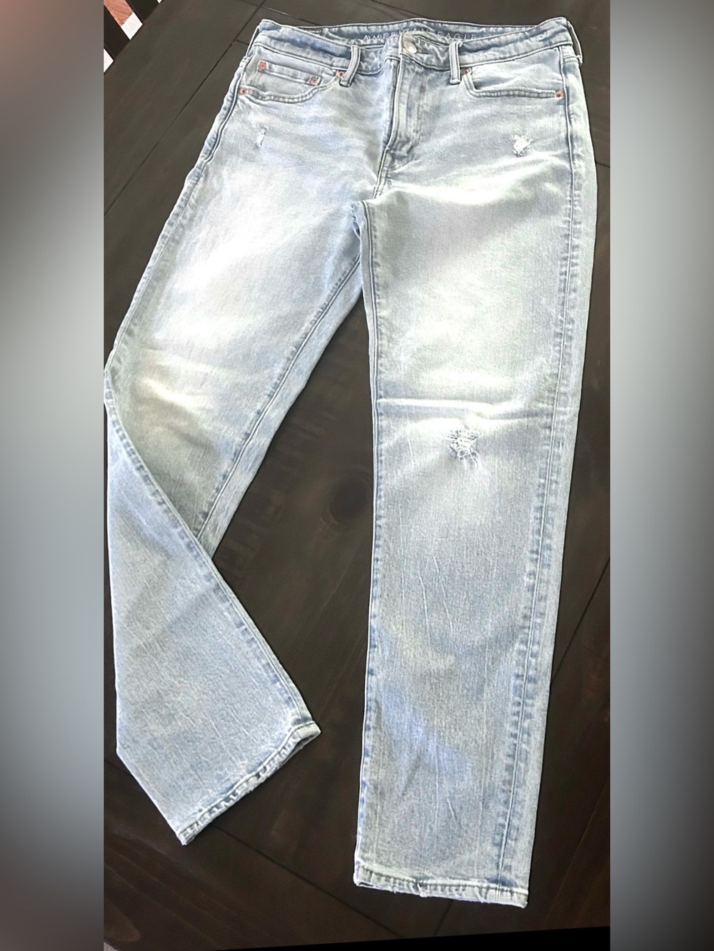 American Age Light Blue Straight Men's Jeans